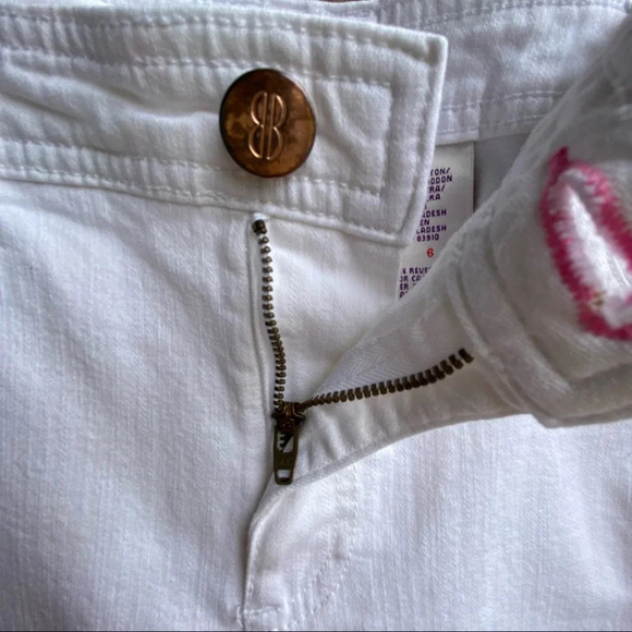 Bill Blass wide leg crop jeans, 6 - Picture 7 of 10